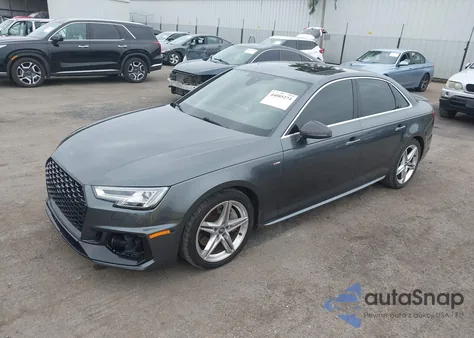 2017 Audi A4 2.0T Premium z USA, uszkodzony, nr VIN WAUPNAF44HN069348